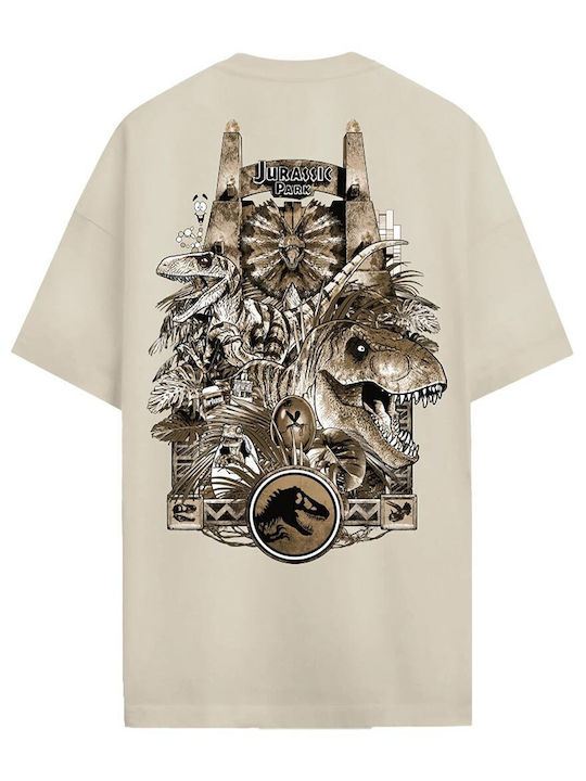T-shirt Μπεζ