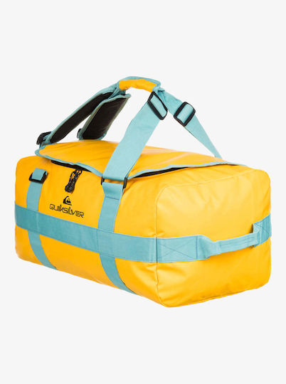 Quiksilver Sea Stash Σακ Βουαγιάζ Κίτρινο Υφασμάτινο Μ26xΠ26xΥ26εκ.