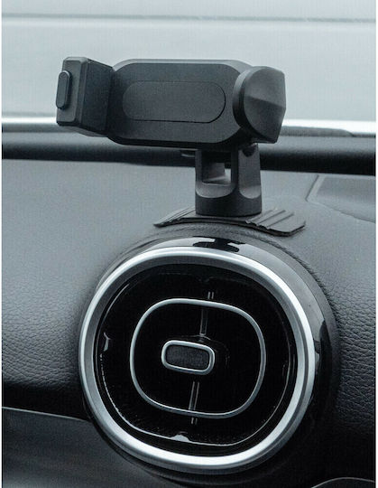 Lampa Snap 2.0 Compact Clip Car Mobile Mount with Adjustable Hooks Black