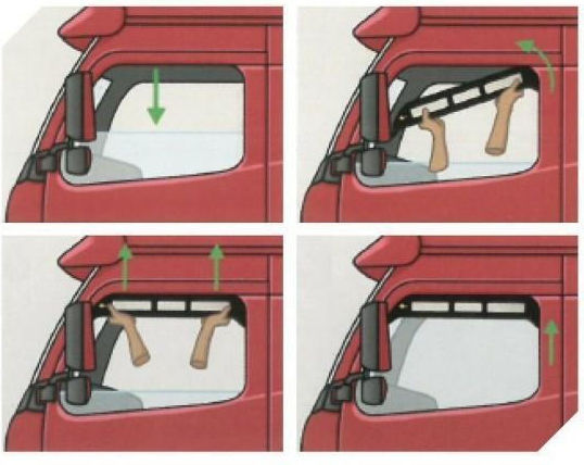 Mosquito Net Window Frame Daf Xf 106 10 2012-05 2021 Lampa 1 Pc L.ats302020