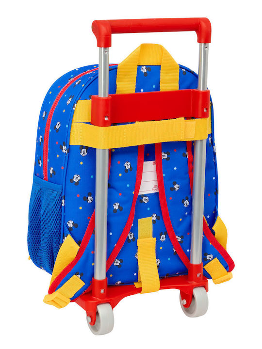 Σχολική Τσάντα Ρόδες Mickey Mouse Clubhouse Good Day Μπλε 28 X 34 X 10 Cm Σχολική Τσάντα Ρόδες Mickey Mouse Clubhouse Good Day Μπλε 28 X 34 X 10 Cm