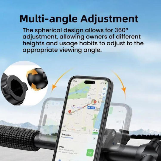 Halterung Telefon Motorrad mit Magnet für Lenkrad