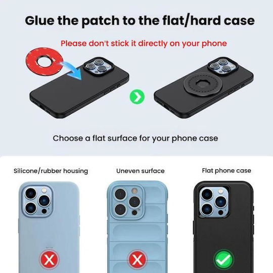 Halterung Telefon Motorrad mit Magnet für Lenkrad