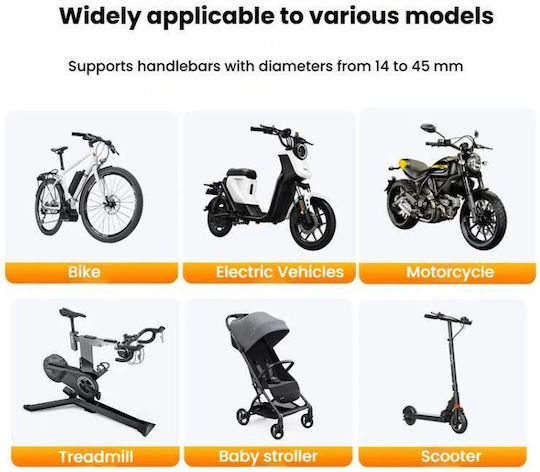 Halterung Telefon Motorrad mit Magnet für Lenkrad