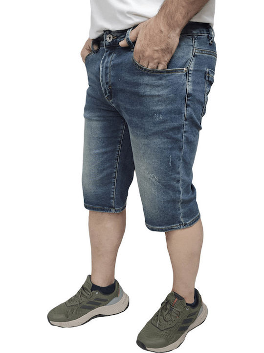 Bermudă de Bărbați Chino Blue