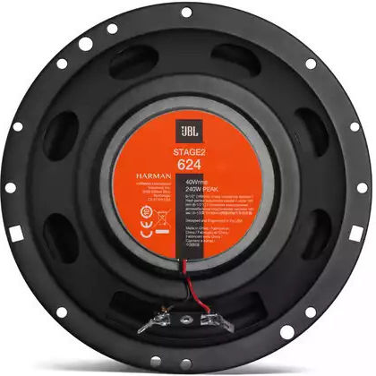 JBL Stage2 624 Σετ Ηχεία Αυτοκινήτου Ομοαξονικά με 240W RMS (2 Δρόμων)