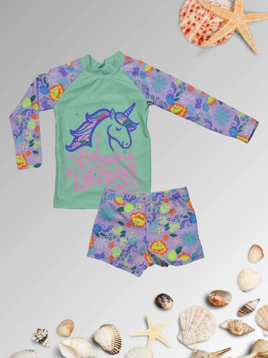 Esthisis Kinder Badeanzug Bademoden-Set Multicolour