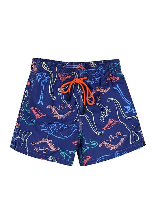 Waves Kids Swimwear Swim Shorts Dark Blue, Blue