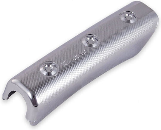 Autoline Manetă Frână de Mână Auto Autocolant decorativ pentru maneta frânei de mână în Culoare Argintiu