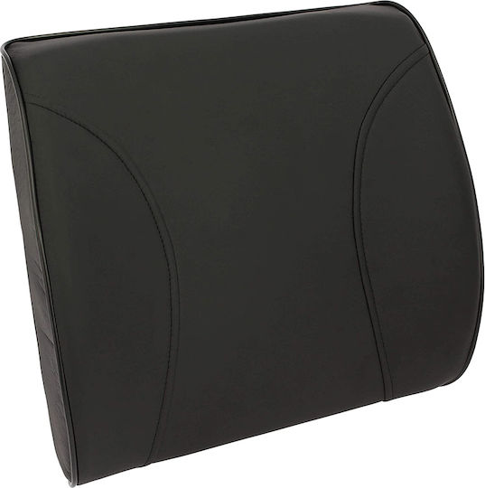 Car+ Pernă Auto Pernă ortopedică pentru talie auto 36x33x11cm în Culoare Negru