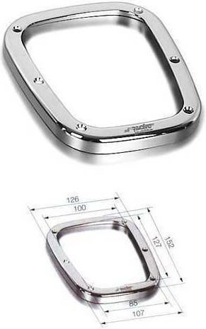 Simoni Racing Car Door Frame Decoration in Silver Color