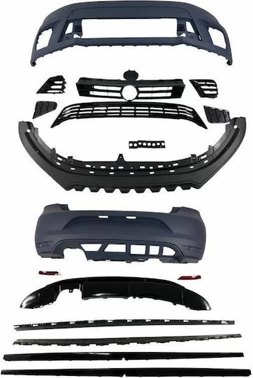Body Kit Vw Polo 6r 2009-2017 Wrc Look