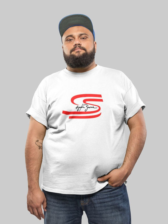 Tricou Senna Mărime Mare Negru
