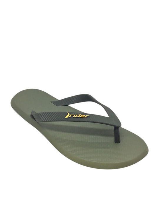 Slapi Bărbați Flip Flops Anatomici Kaki