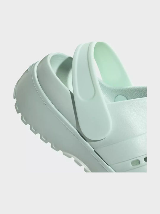 adidas Adilette Clog Γυναικεία Σαμπό Τιρκουάζ