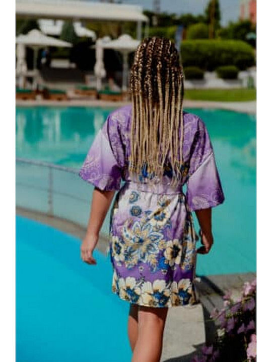Kimono Barock Christina Lagopoulou Cl24-191 Lila