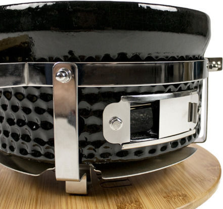 Yakiniku Grătar cu Cărbune Ceramic 33.5x33.5cm în Japoneză De Masă Rotund Mini Grătar Shichirin | Teppanyaki & Hibachi Grill