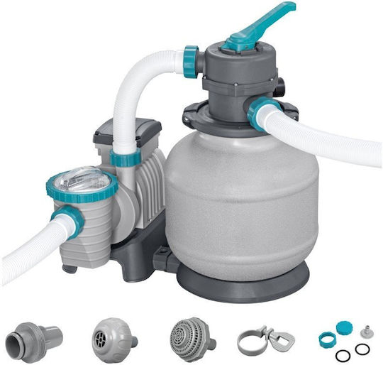 Bestway Single-Phase Pool Water Pump Filter With Maximum Supply 8327 Lt/h