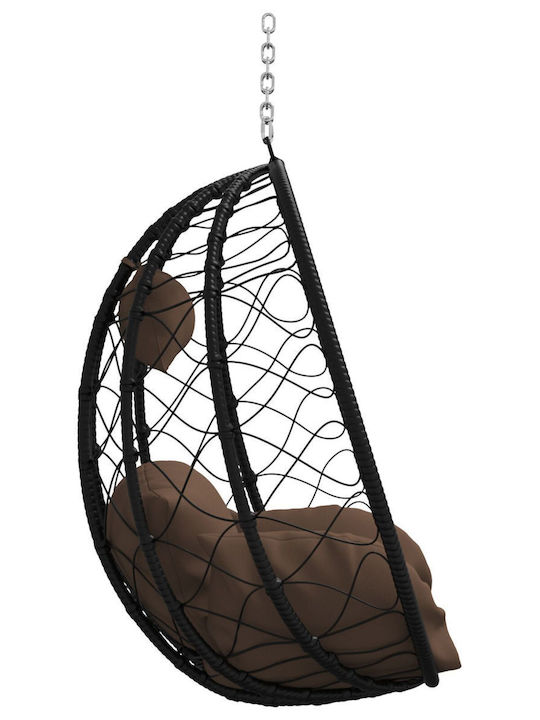 Nest mit Basis Metallisch L105xB95xH195cm Braun