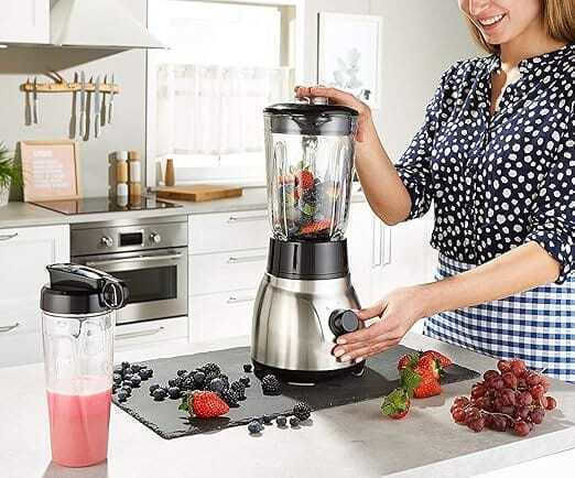 Russell Hobbs Blender Cu Cană Din Plastic 1,5 L 600W Inox 23821