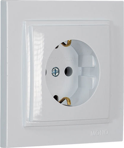 Eurolamp Power Socket 16A White 1pcs