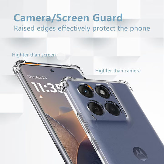 Techsuit Back Cover Σιλικόνης Διάφανο (Xiaomi Redmi Note 14S)