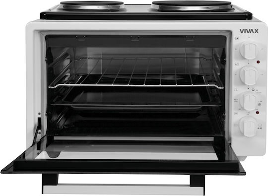 Vivax MO-4201 Cuptor electric 42lt cu 2 arzatoare Alb
