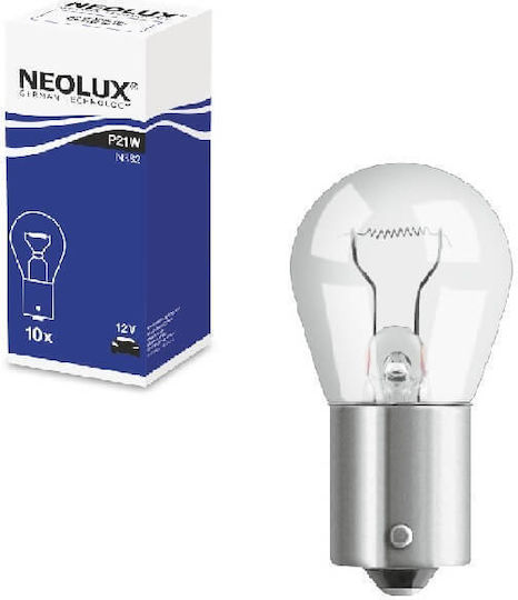 Neolux Λάμπα Αυτοκινήτου N382 BA15S / P21W 12V