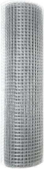Vidaxl Installed Radial Fence 0.6x10 m Galvanized Steel 1000x60x0.064cm Silver
