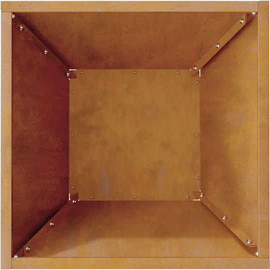 Vidaxl Metal Planters Weather-Resistant Steel Copper