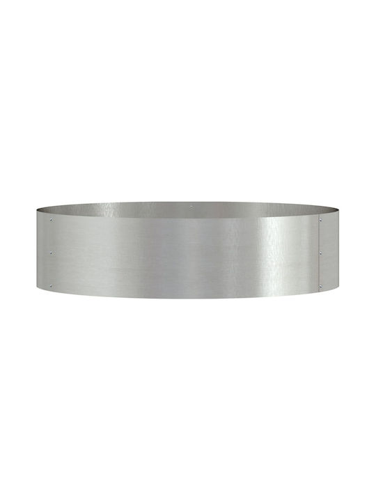 Vidaxl Planter Stainless Steel Large Silver