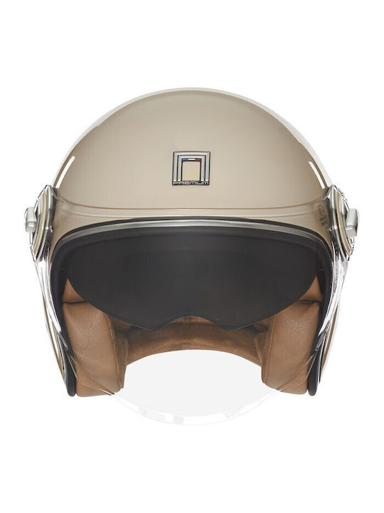 Nox Heritage Motorcycle Helmet Jet ECE 22.06 with Sunvisor