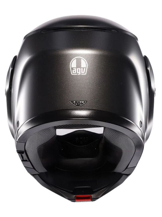 AGV Streetmodular Mono Matt Asfalto Grey Κράνος Μηχανής Flip-Up ECE 22.06 1690gr με Pinlock και Sunvisor