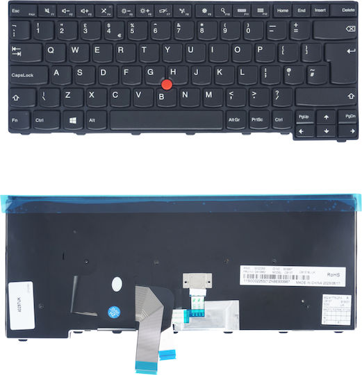 Laptop Keyboard Lenovo IBM T460 T440 T440p T440s T431s T450 T450s 04x0101 04x0139 04y0824 04y0862 04y2726 04y2763 0c02215 0c43906 0c43944 0c45328 338060 3890pg 38x06e 852-41988-bxa UK Version Code.40297uk