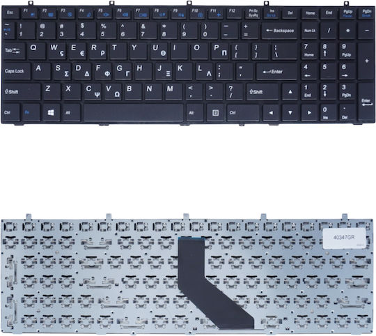 Greek Keyboard Clevo W370 W370et W370sk W350st W370st W370stq 6-80-w6700-011-1 6-80-w67c1-010-1 Mp-13h83u4j4309 Mp-13h83usj430 Mp-12a36gr-430w 6-80-w3700-222-1 Code 40347gr