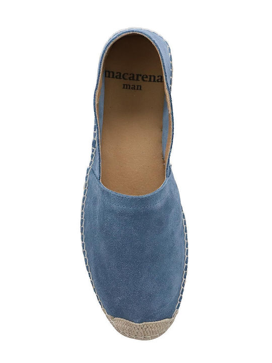 Luis Men's Espadrilles in Blue Color