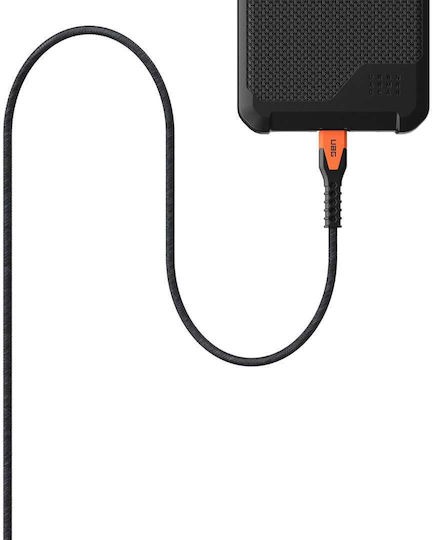 UAG USB 2.0 Kabel USB-C männlich - USB-C 60W PD Orange 1,5m