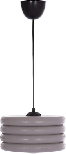 HomeMarkt Κρεμαστό Φωτιστικό Ροζ με Ντουί E27 23x23x57εκ.