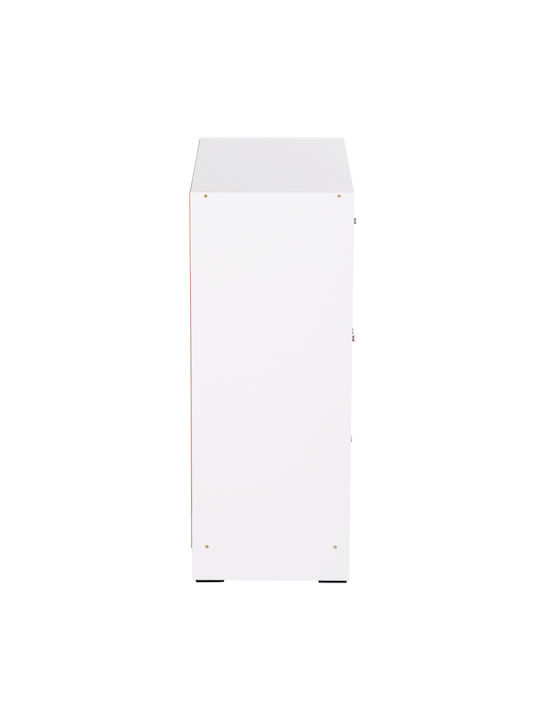 Floor Cabinet Sonama Oak-white 80x39.5x99.5cm