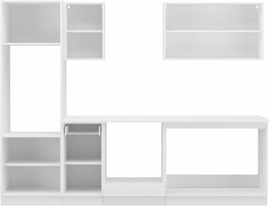 Set Hängeschränke & Bodenschränke Küche Green 260x60x190Stück