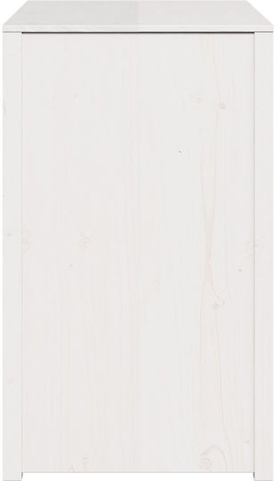 Bodenstehender Schrank Θερμό Λευκό 106x55x92cm