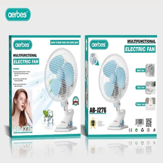 Aerbes AB-J276 Ανεμιστηράκι 25W Λευκό