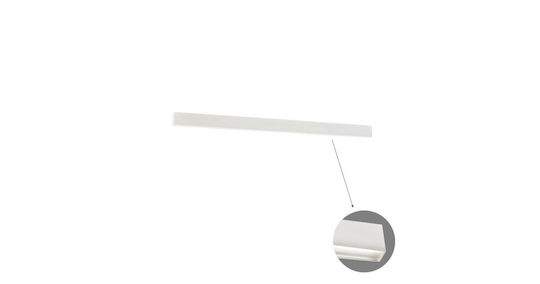 Viokef LED Γραμμικό Φωτιστικό Οροφής 37W Θερμό Λευκό 142εκ.