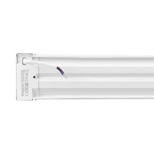 Braytron LED Γραμμικό Φωτιστικό Οροφής 18W Φυσικό Λευκό 60εκ.