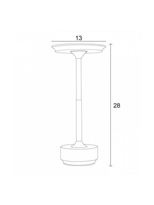 ArkoLight Dekorative Lampe Silber