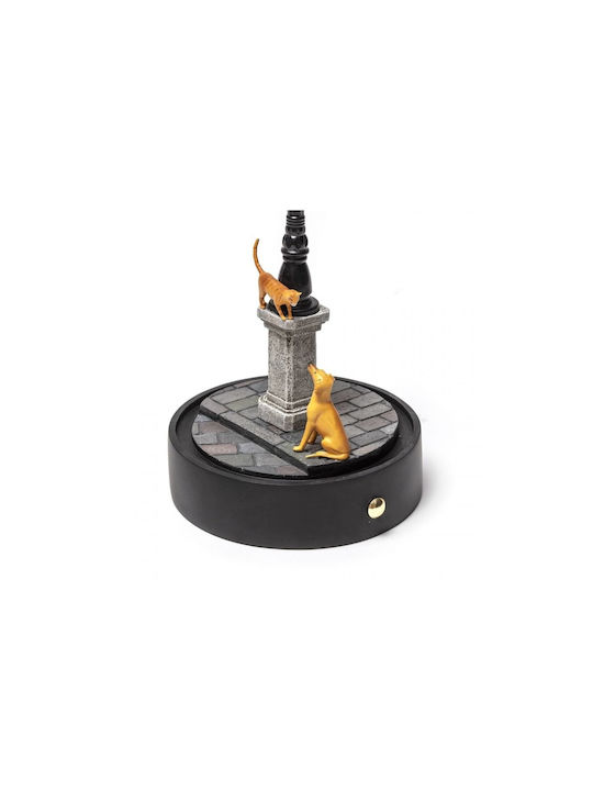 Seletti My Little Evening Decorative Lamp Figure Black