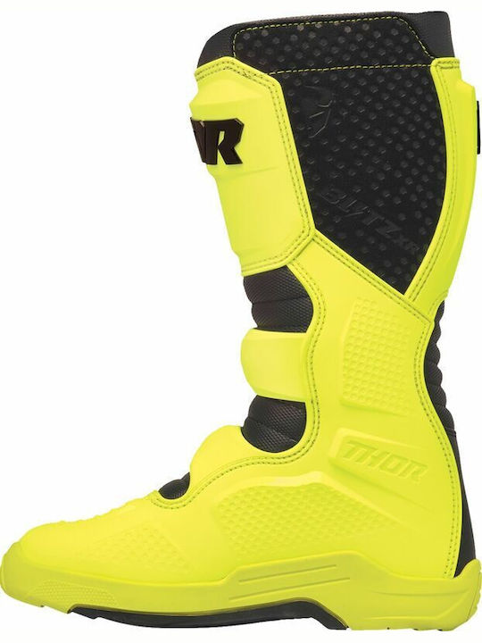 Thor Blitz Xr Herren Reitstiefel Motocross Gelbe