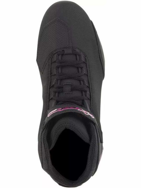 Alpinestars Stella Sektor Women's Riding Low Boots Black/Fuchsia
