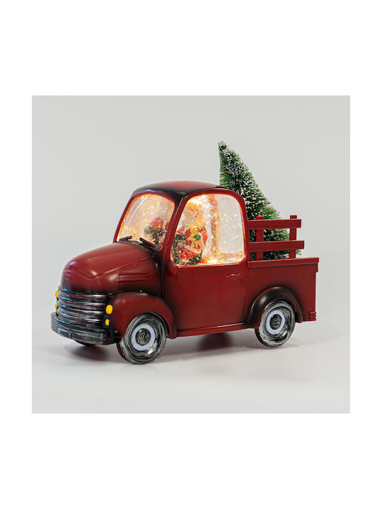 Eurolamp Beleuchtet Weihnachtliche Kunststoff Figur Box Rot Höhe 23.9cm 3Stück