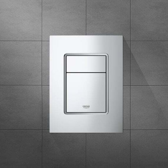 Grohe Skate Cosmopolitan S Flush Plate Dual Flush Chrome
